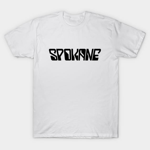 Spokane - metal! T-Shirt by amigaboy